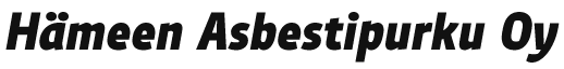 Hämeen Asbestipurku Oy Logo